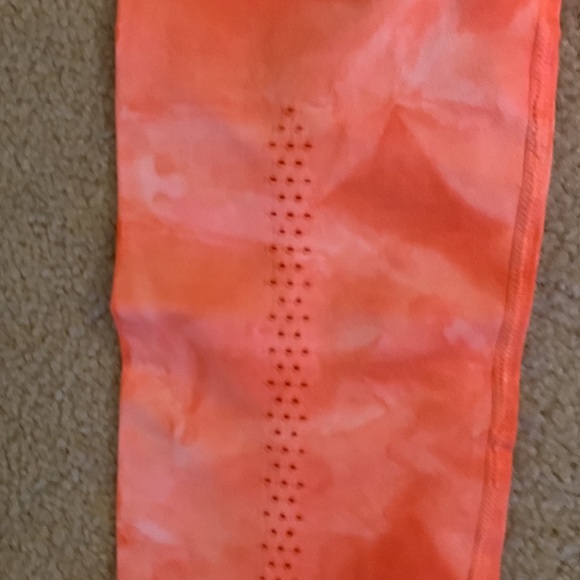 Free People Movement Peach Tie-Dyed High-Rise Leggings Size XS - Picture 3 of 7